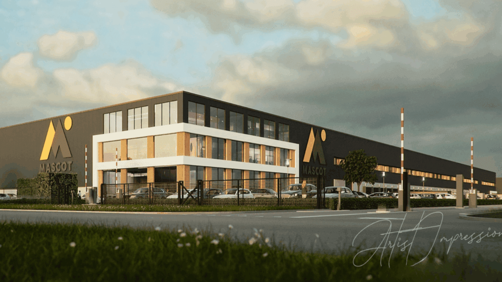 Nieuwbouw duurzaam distributiecentrum in Almere